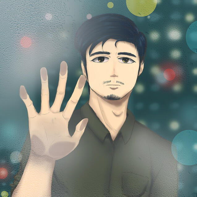 An art activity in our school