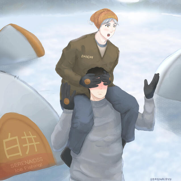 BokuAka Haikyuu! Fanart